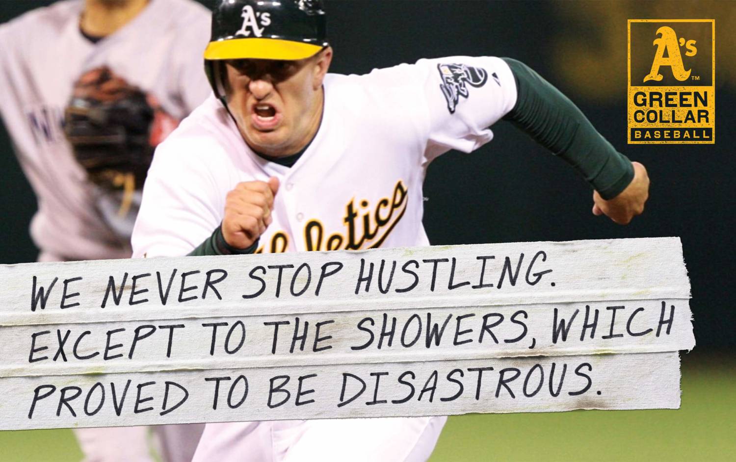 A's Green Collar Baseball  HUb : Strategy, Design & Advertising Agency