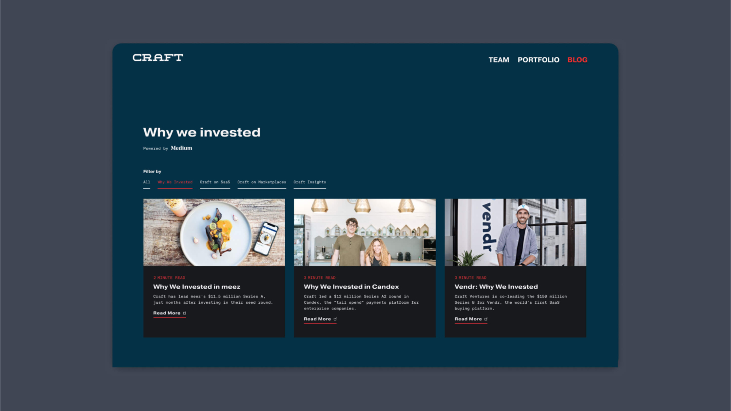 Craft Ventures HUb Strategy, Design & Advertising Agency SF